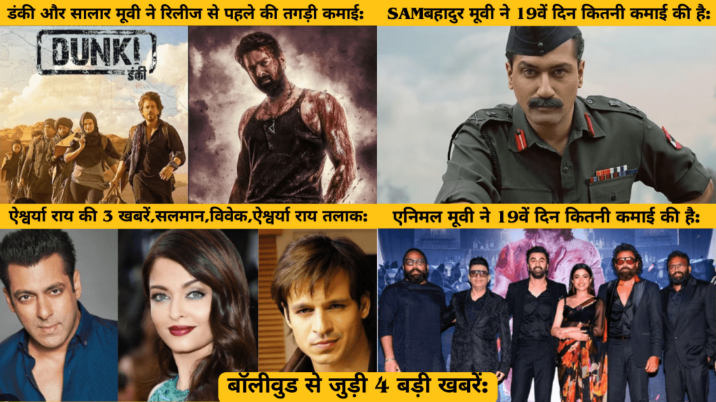 Bollywood Of 4 Big News In Hindi: