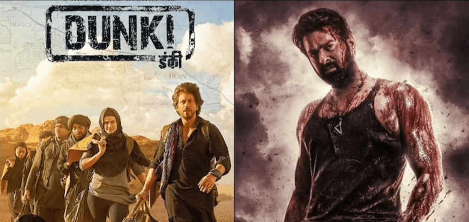 Salaar Movie Overtakes Dunki Movie in Advance Booking: